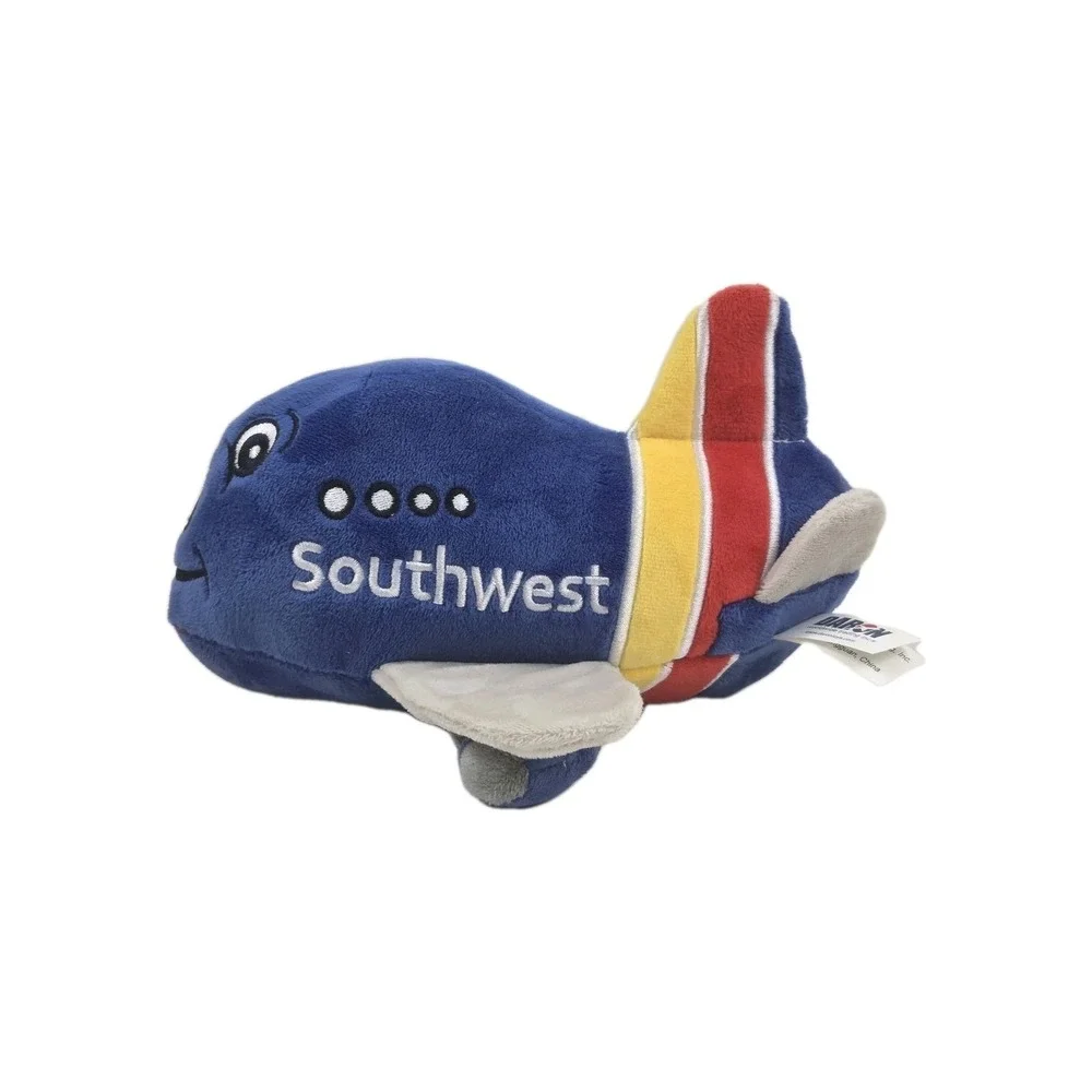 Southwest Airlines Jet Airplane Plush Stuffed Toy Circa 2022 Daron Toys MINT